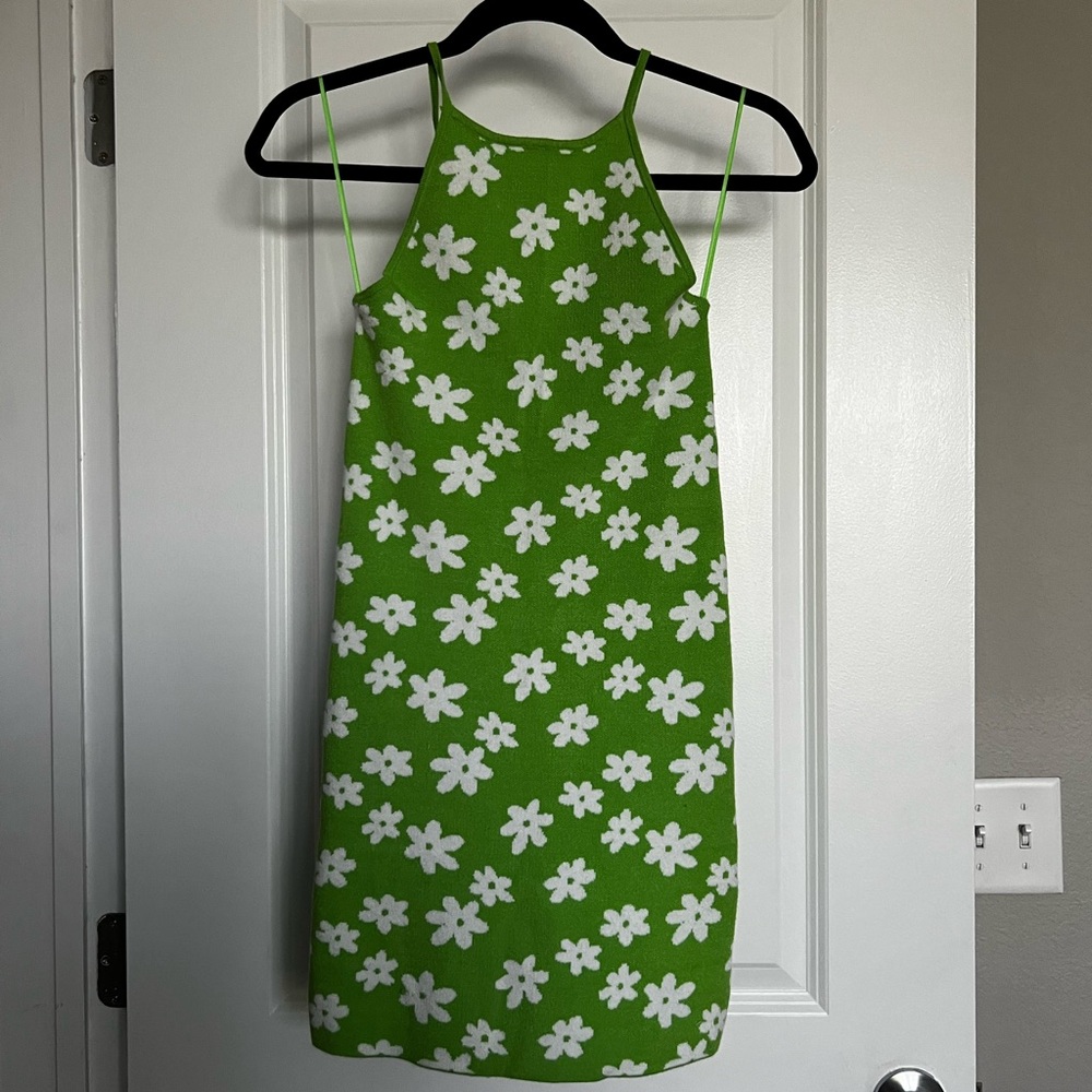 Pacsun 90s Halter Knit Mini Dress size XS